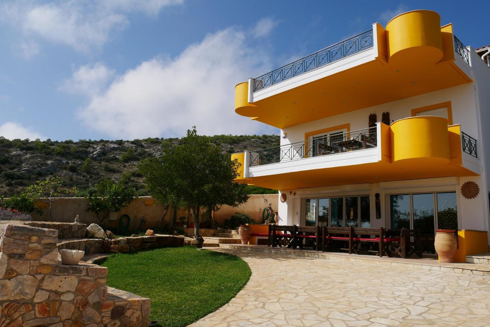 Casa Di Luce Acomodação com café da manhã Agia Marina  Exterior foto